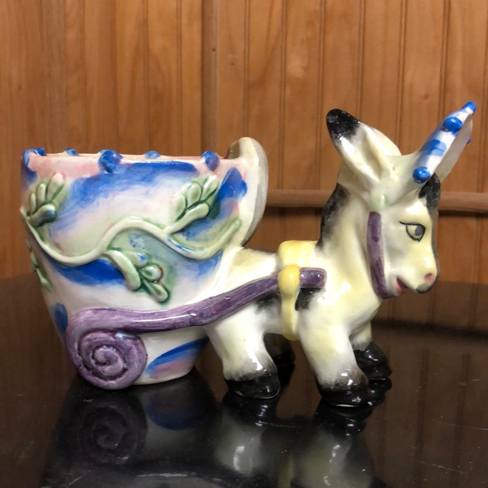 Vintage Donkey Cart